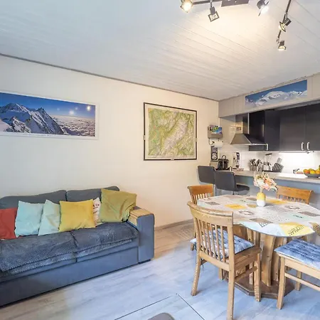 Apartmán Centre, 51m2, Vue Mt Blanc, 2 A 6 Pers, 2 Balcons