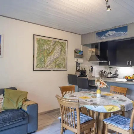 Apartmán Centre, 51m2, Vue Mt Blanc, 2 A 6 Pers, 2 Balcons *