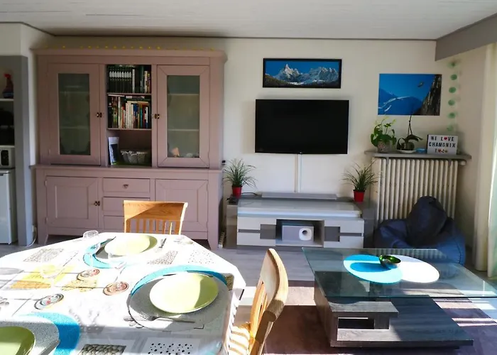 Apartament Centre, 51m2, Vue Mt Blanc, 2 A 6 Pers, 2 Balcons