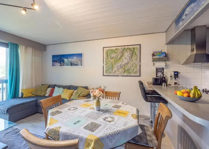 Centre, 51m2, Vue Mt Blanc, 2 A 6 Pers, 2 Balcons *