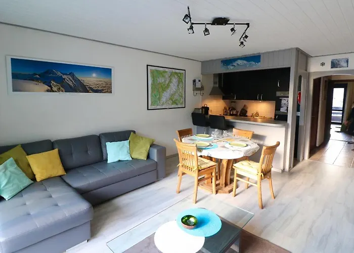 Centre, 51m2, Vue Mt Blanc, 2 A 6 Pers, 2 Balcons Σαμονί