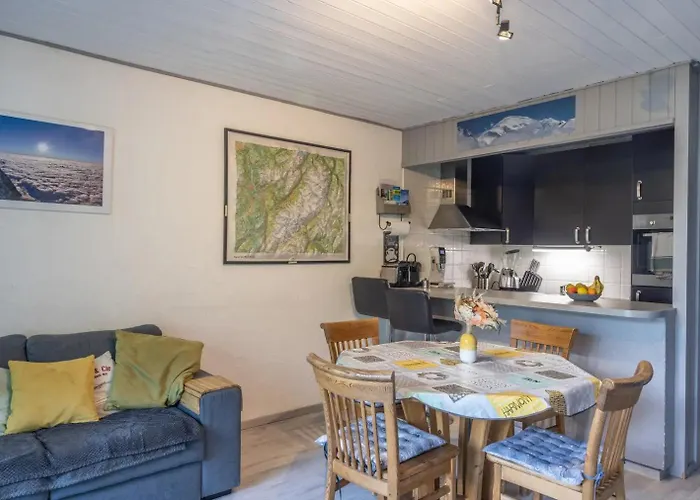 Apartman Centre, 51m2, Vue Mt Blanc, 2 A 6 Pers, 2 Balcons *