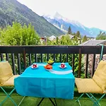 Centre, 51m2, Vue Mt Blanc, 2 A 6 Pers, 2 Balcons 아파트
